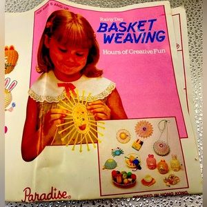 Vintage Basket Weaving Kit